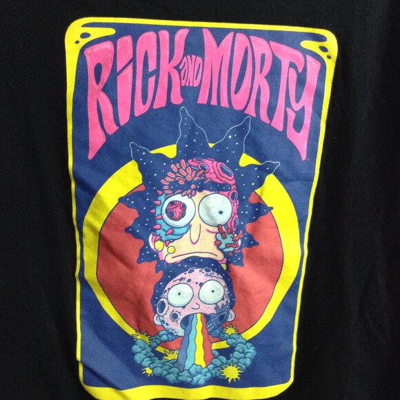 Rick & Morty Adult Swim Tee; M; 2024. Graphic, Rick & Morty Collectible, Dudes - Picture 3 of 4